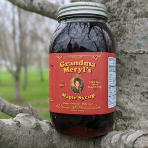Grandma Meryl's Illinois Maple Syrup, 32 ounce